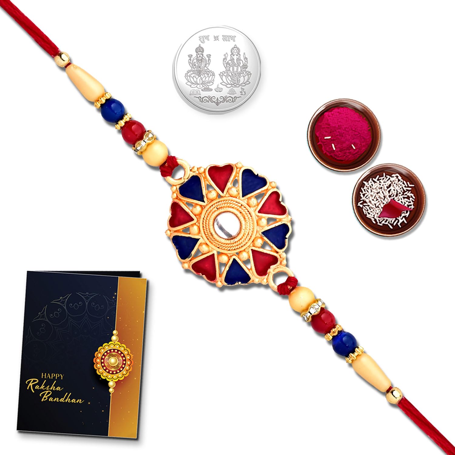 Oblivion Rakhi For Brother, Rakhi For Brother And Bhabhi, Rakhi Gift For Brother, Unisex Adult Rakhi For Brother Pack of 1, Rakhi WIth Gift, Rakhi Combo, Golden Rakhi (K1_259) (B0CFLB1DNZ) Amazon Price History, Amazon Price Tracker