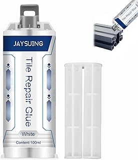 超強力金属補修剤、 金属用接着剤 AB接着剤 工業用強力粘着剤 100ML メタルリペアペースト 強力 防水 速乾 溶接 高粘度 耐高温 耐低温 耐衝撃 脱落しない 金属接着剤 万能補修用接着剤 金属修理AB接着剤 鋳物用接着剤 金属補修ペースト 金属/木材/プラスチック/セラミックス 補修剤 (1)