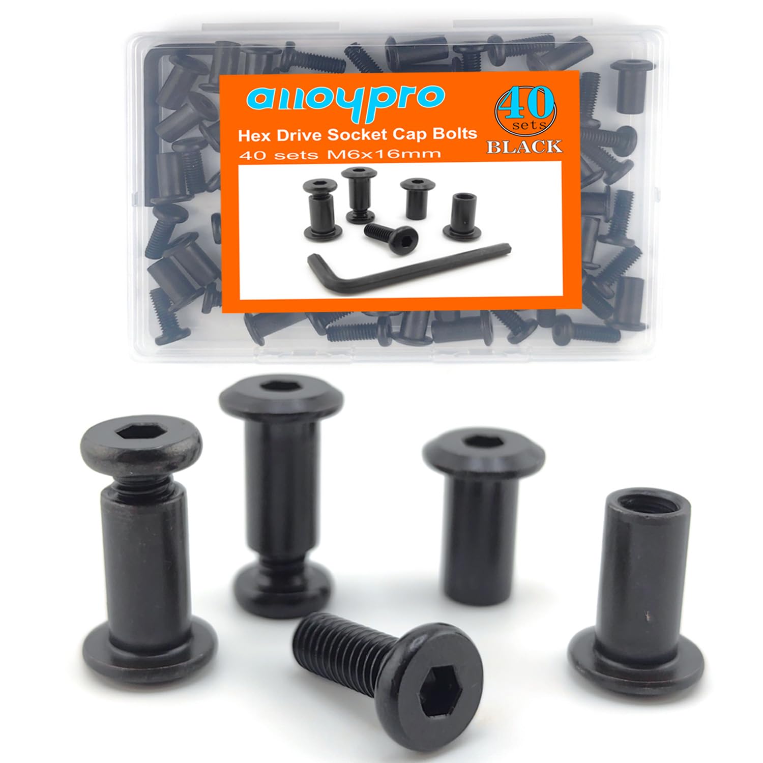 M6 Hex Drive Screws - 30-Piece Set -9