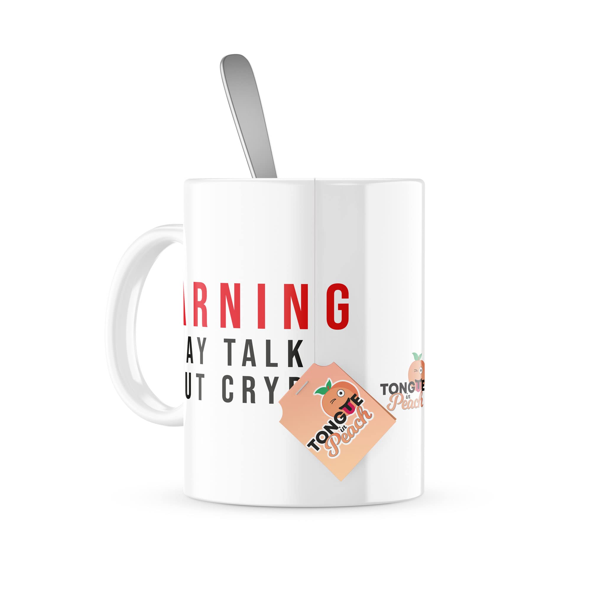 Amazon.com: Funny Mugs | Warning May Talk About Crypto Mug | for Him  Colleague Banter Cryptocurrency Joke Novelty Mug Office Secret Santa |  MBH1954 : לבית ולמטבח
