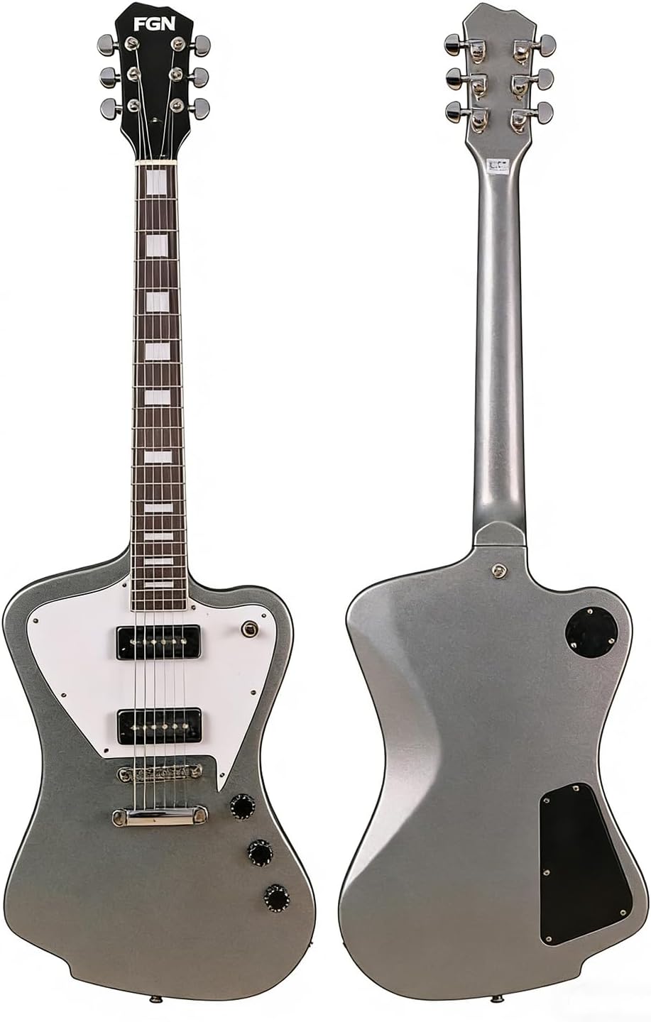 Solid Body Electric Guitar, Mahogany Body, 22 Rounded End Frets, Bone Nut, Right Handed Guitar for Beginners and Intermediate Players thumbnail