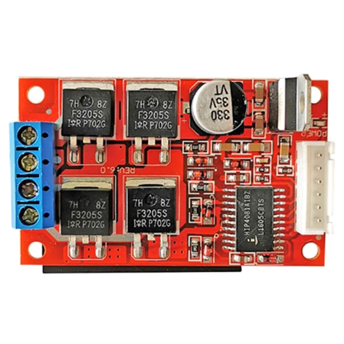 Htuteyy Brushed Dc Motor Driver Board 450W High Power Control Module Reversing Brake Dc 12V/24V 36V
