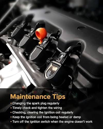 Miniatura 6 de WHEELTECH Juego de 3 bobinas de encendido para Mitsubishi para Montero Sport 97-04 para Mitsubishi para Montero 97-02 OE UF197