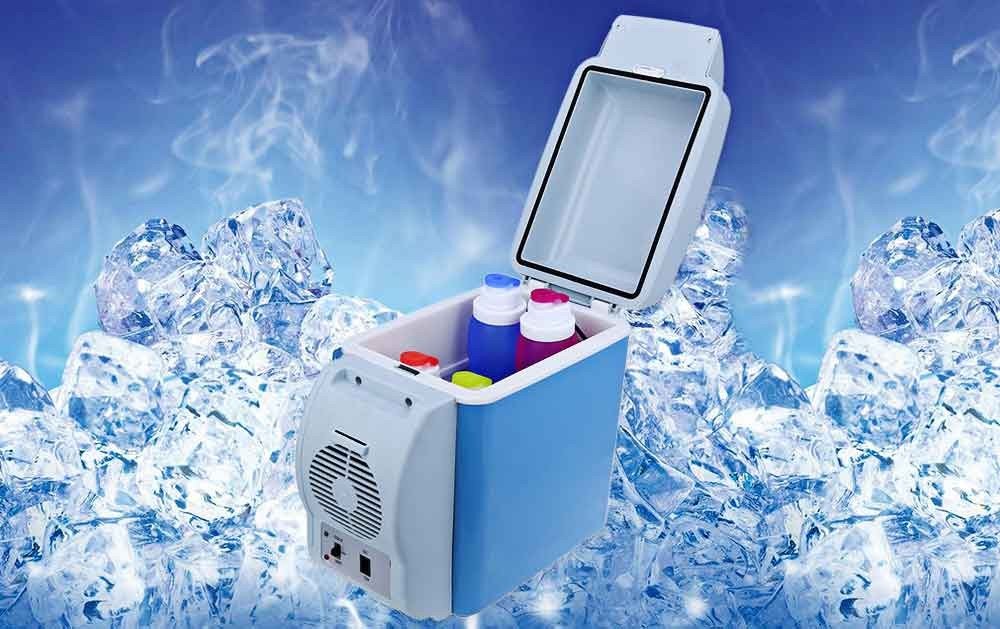 Portable Mini Fridge Car Refrigerator Cooler Warmer Food Drink