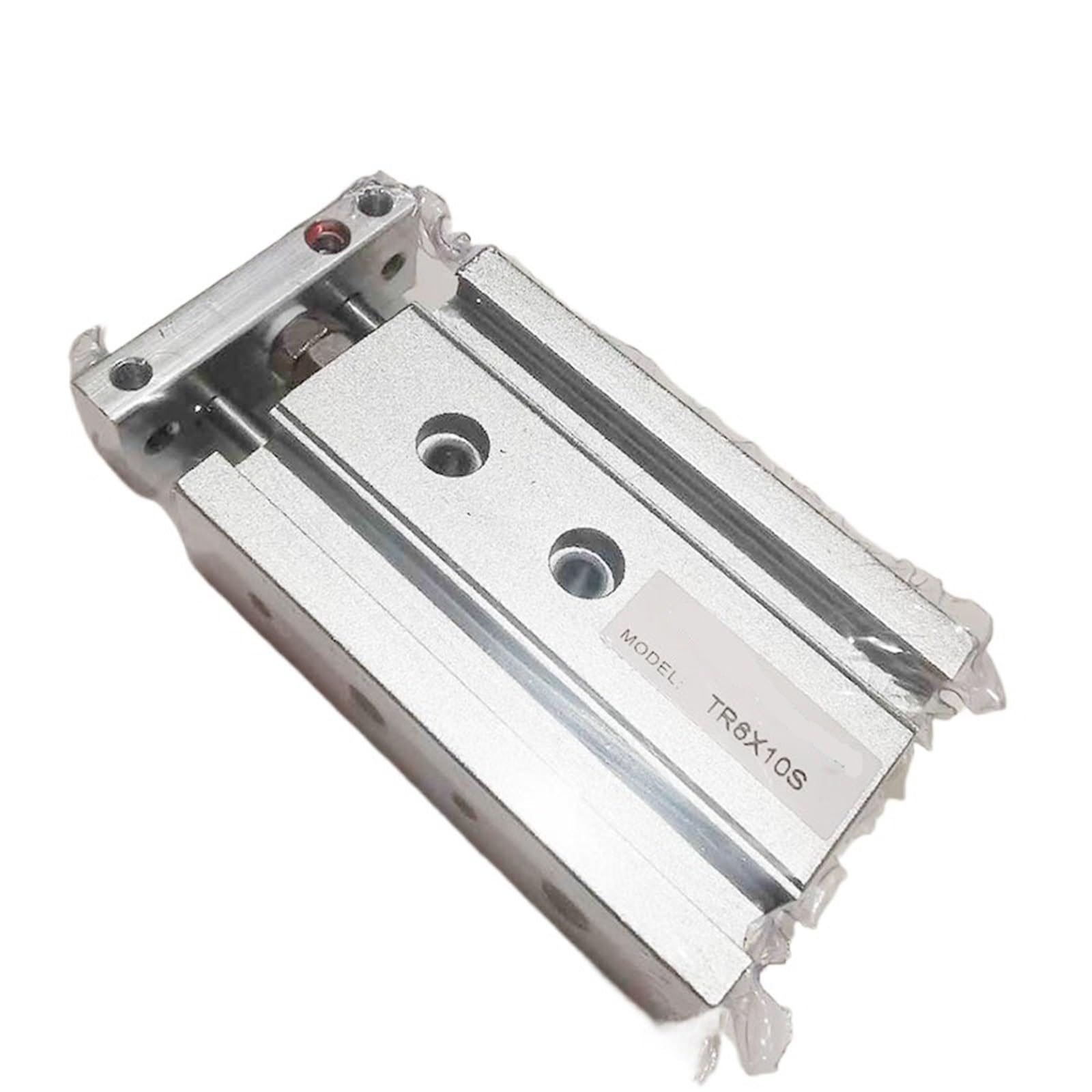 Vérin pneumatique TR6x10S TR à double tige guidée rigide pour outillage de précision