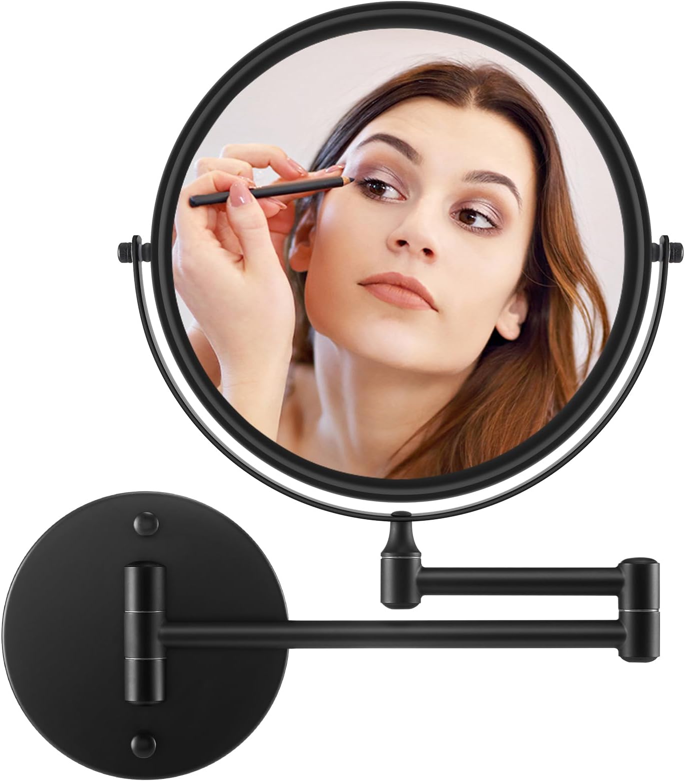 Cavoli Wall Mounted Makeup Mirror 8 Inch Bathroom TwoSided