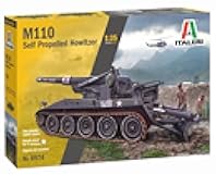 Platz IT6574 ITALERI 1/35 American M110 203mm Self-Propelled Howitzer Plastic Model (Tank)