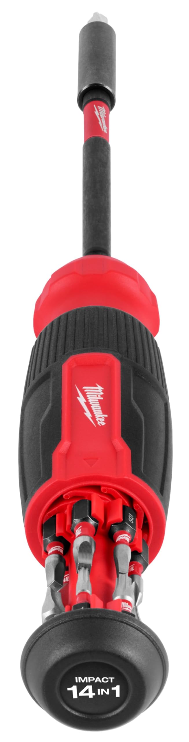 Milwaukee Electric - Destornillador multibits 14 en 1 con Shockwave Impact