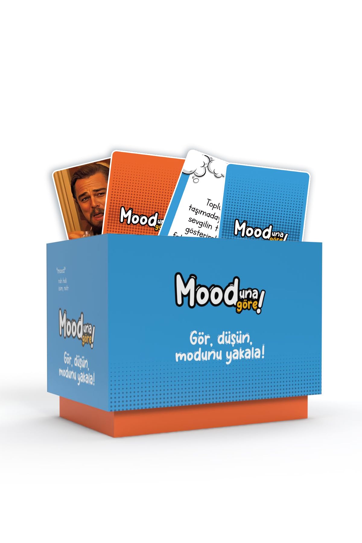 Desmond Mooduna Göre Komik Mood Oyunu, Arkadaş ve Aile İçin Kutu Oyunu, Kart Oyunu, 216 Kart