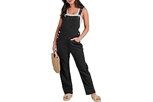 Womens Black Jean Overalls: Effortless Style for Every Occasion