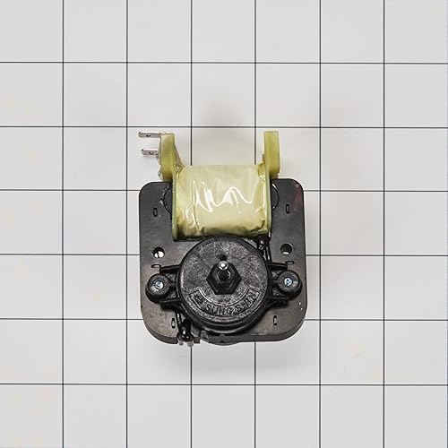 Miniatura 2 de Whirlpool WPW10188389 OEM Refrigerador Evaporador Ventilador Motor, Negro