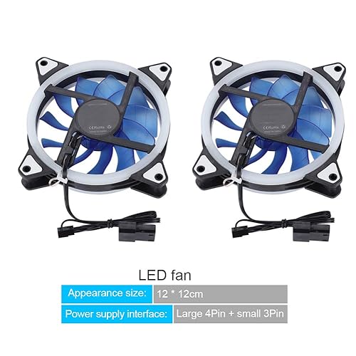 Miniatura 4 de Kit de refrigeración de agua de 9449in enfriador de 9449in G14 CPUGPU bomba de bloque de depósito ventilador LED disipador de calor kit de Kit de