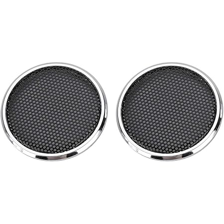 2x Lautsprecher Gitter 6,5/8 Zoll Metall Mesh - Schutzgitter Für Auto & Heimlautsprecher