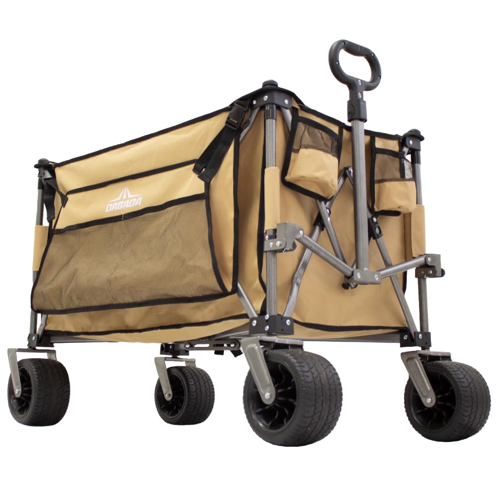 Amazon.co.jp: DABADA ダバダ キャリーワゴン アウトドアワゴン 耐荷重