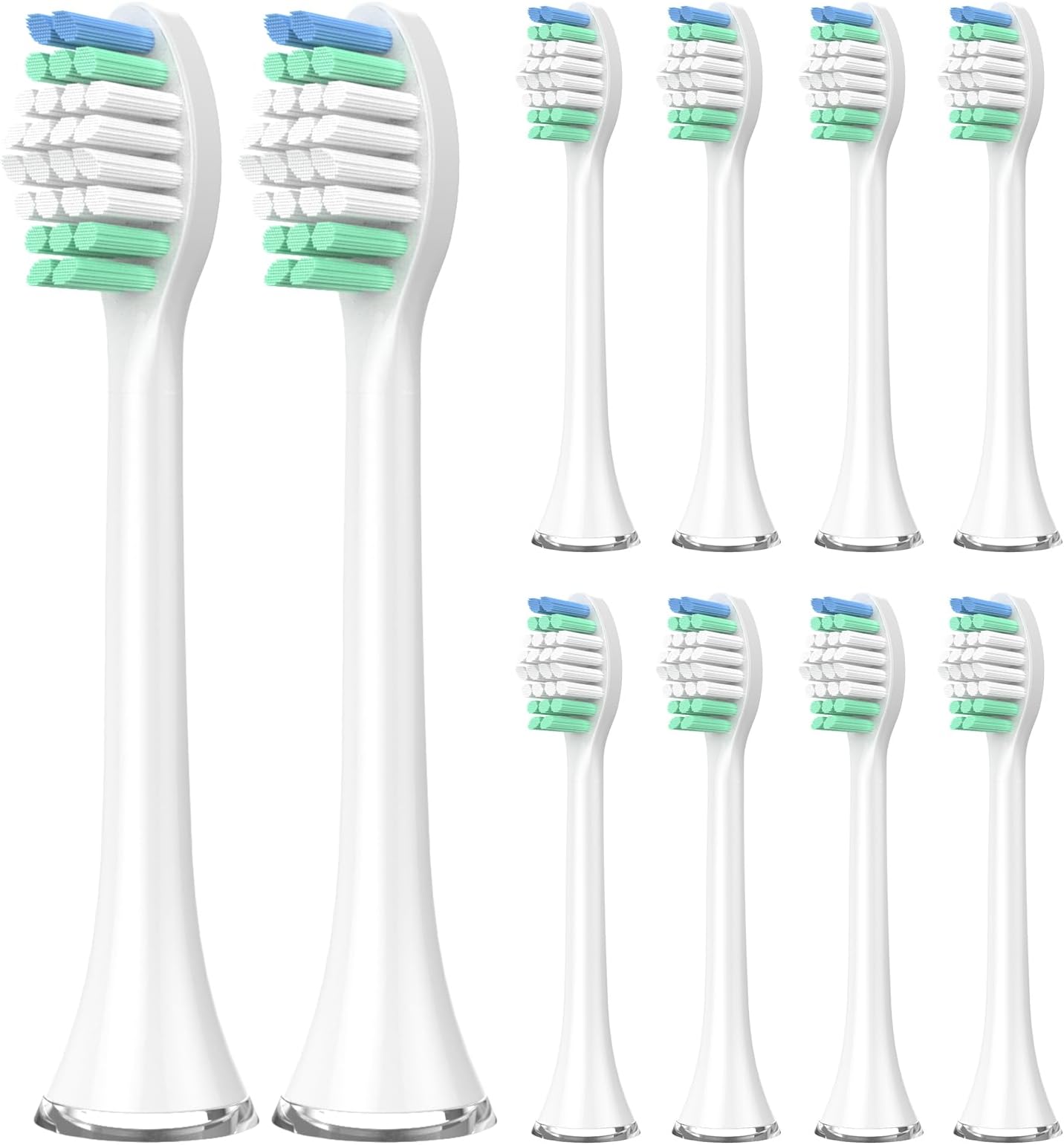 Replacement Toothbrush Heads for AquaSonic Black Series, Vibe Series, Black Series