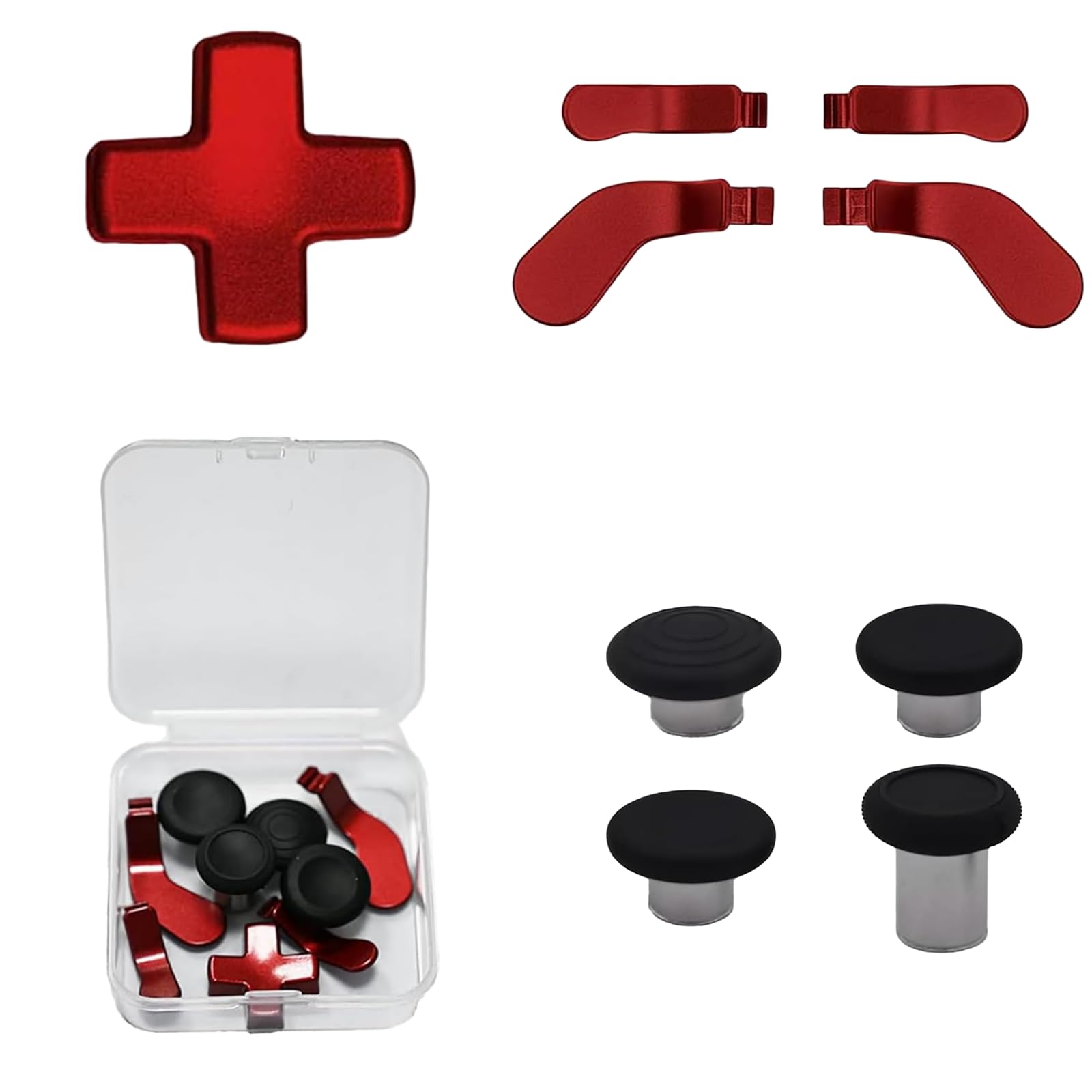 9in1 Elite 2 Control Paddles for Xbox Elite Series 2 Series 2 Core Controller Metal Thumbstciks Paddles D-Pad
