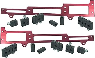 R&M Specialties 1101R Red Spark Plug Wire Loom Set for Small Block Chevy
