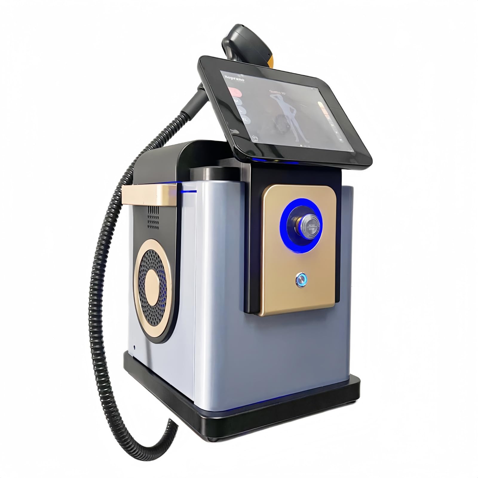 Potente 4000W semiconduttore ghiaccio platino laser depilatore professionale 808NM diodo laser depilatore femminile permanente