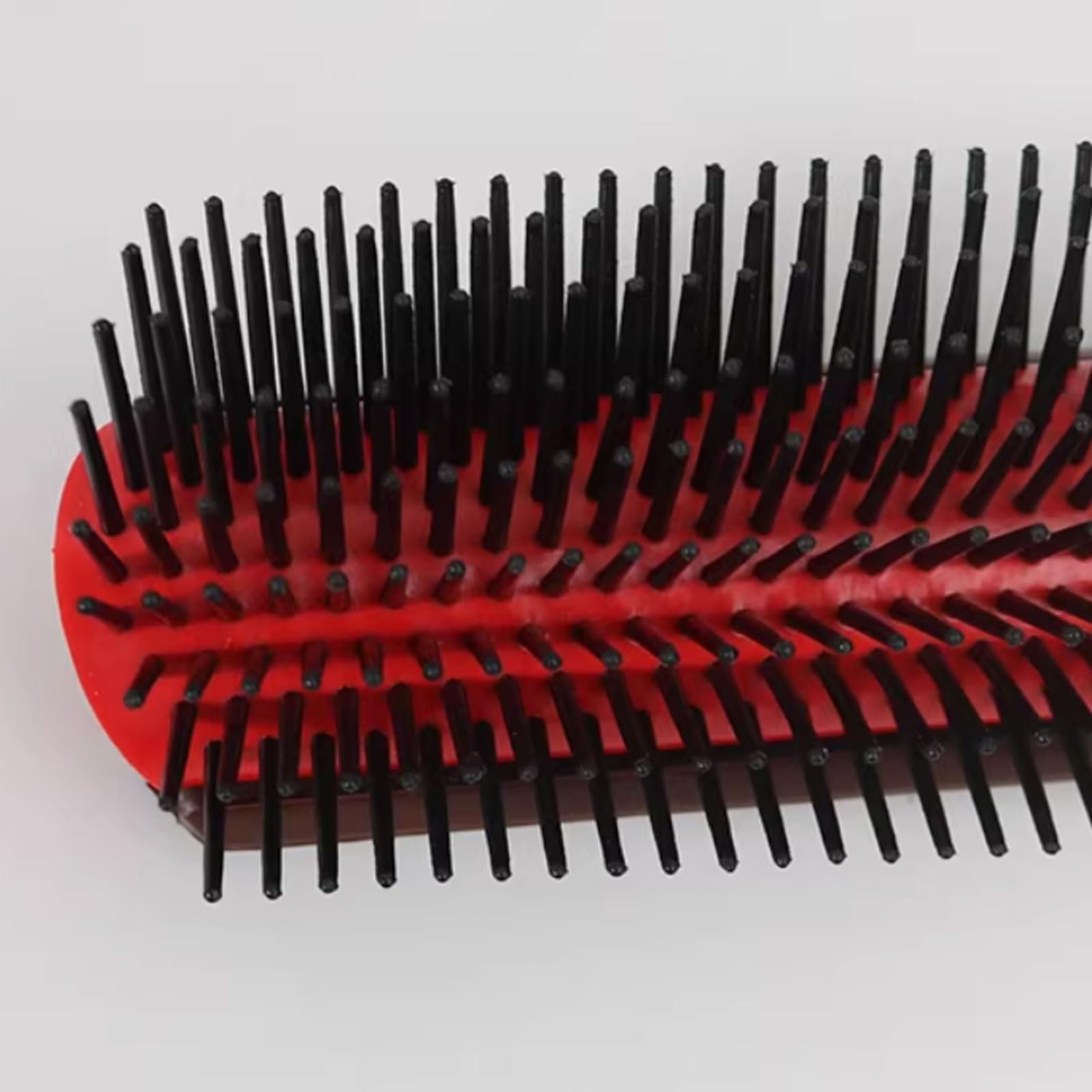 Léger Peigne en plastique for hommes, peigne à neuf rangées, brosse à cheveux démêlante rétro détachable, facile à nettoyer, facile à transporter multifonctionnel(2 pcs)
