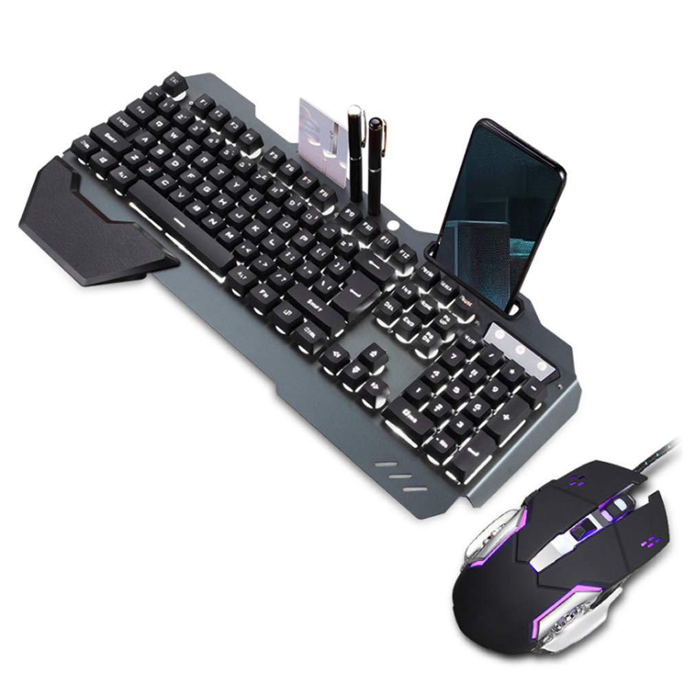 AULA Gaming Keyboard, T102 104 Keys Gaming Keyboard And