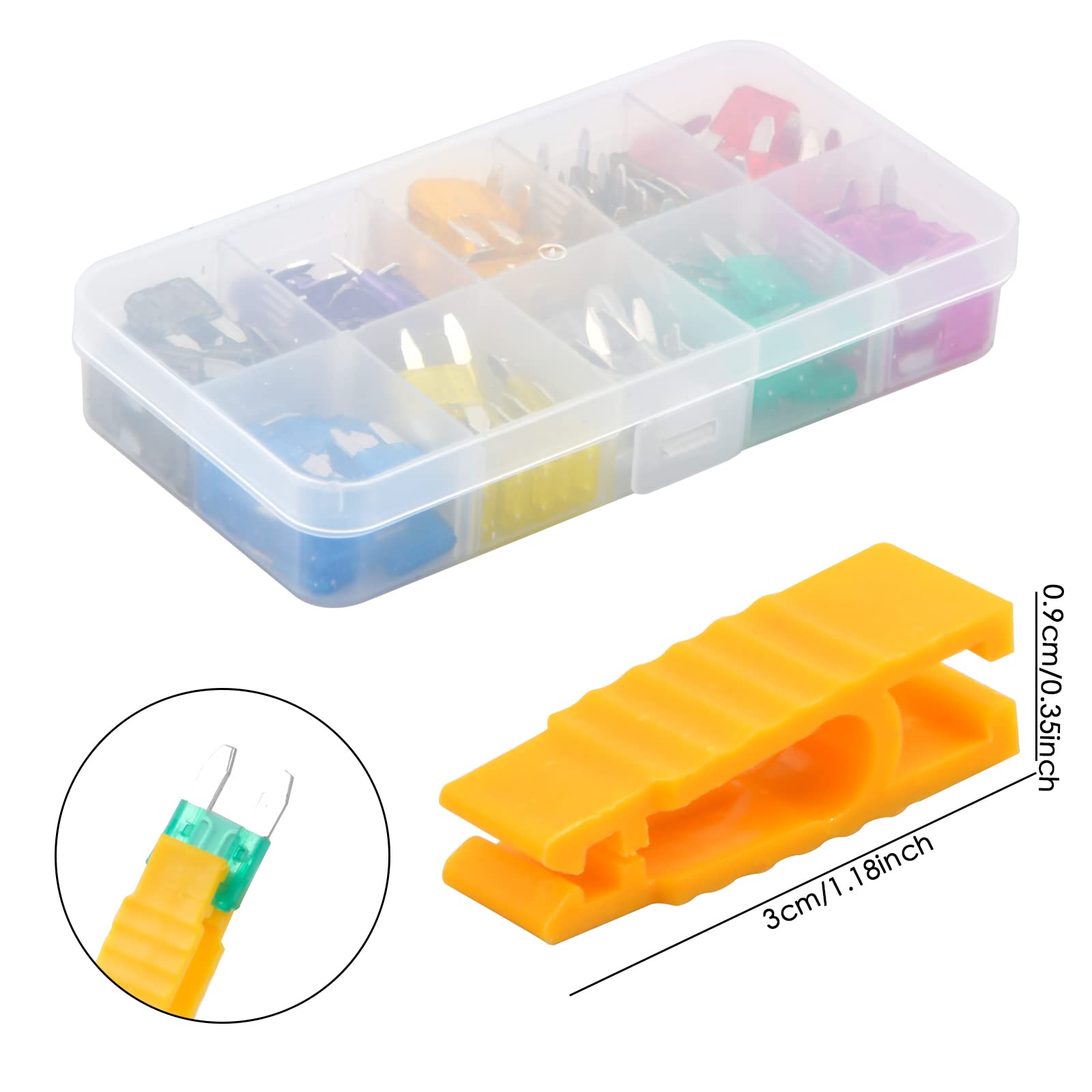 KFZ Sicherungstester Mit Ziehfunktion | Prüfer Für Mini/Standard Sicherungen | Multifunktions Werkzeug