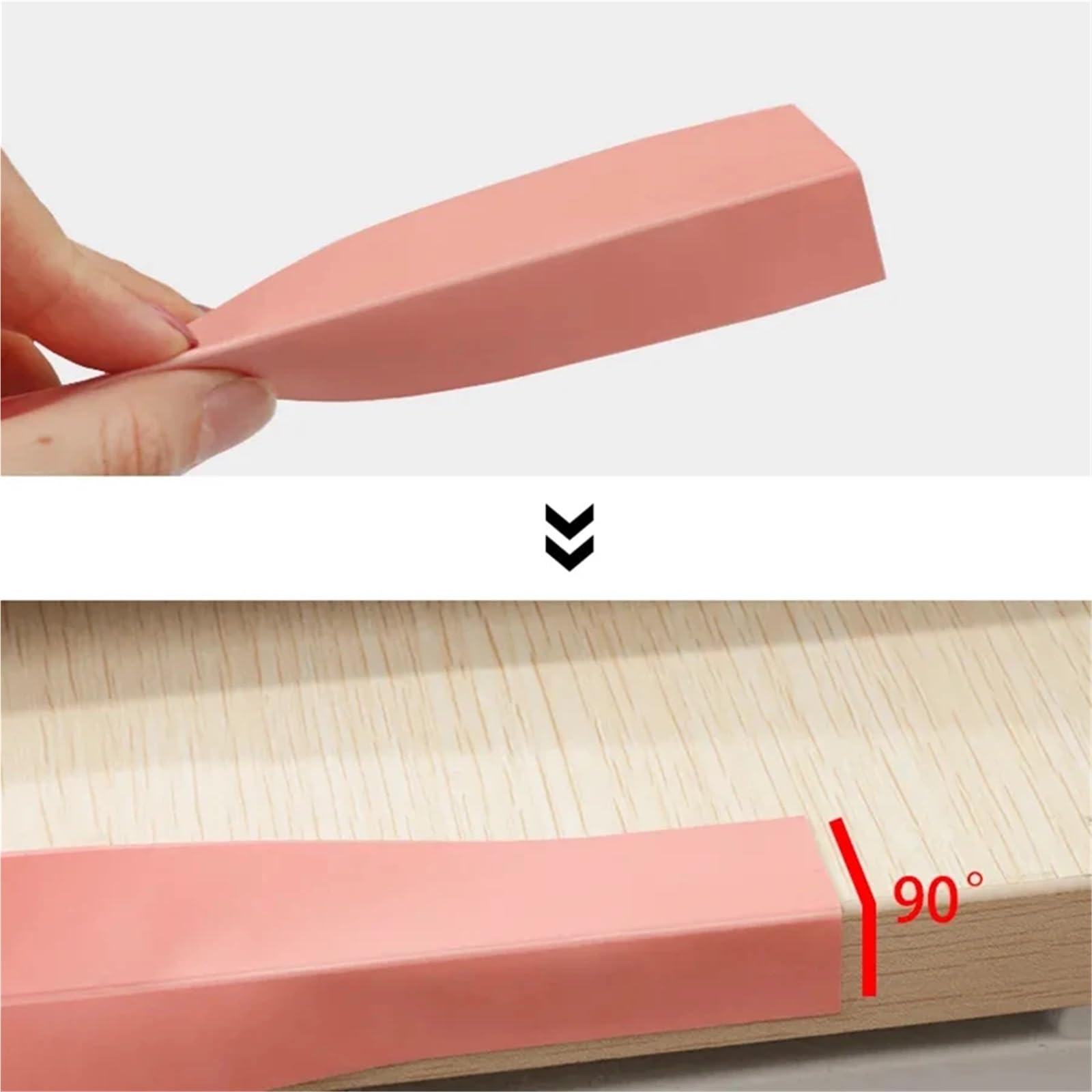 Nastro sigillante, 2 Rotoli di Nastro da Bagno 3, m Disponibili for sigillare la Cucina, Linea angolare della Parete del WC(Yellow)