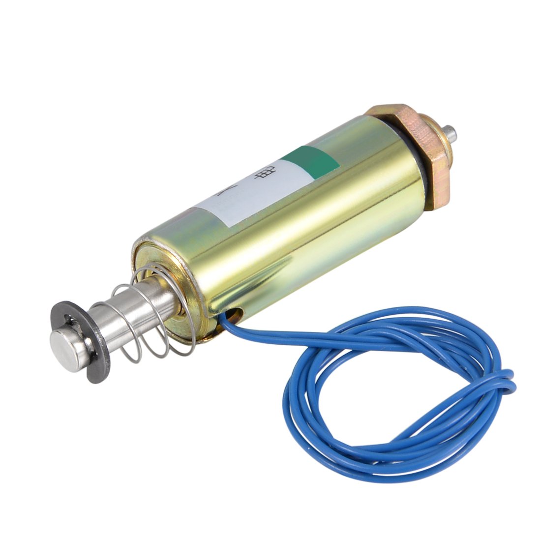 uxcell DC 12V 0.5N Force 6mm Stroke,Push Pull Type,Tubular Solenoid Electromagnet,Linear Motion,XRN-13/30TL-image-34