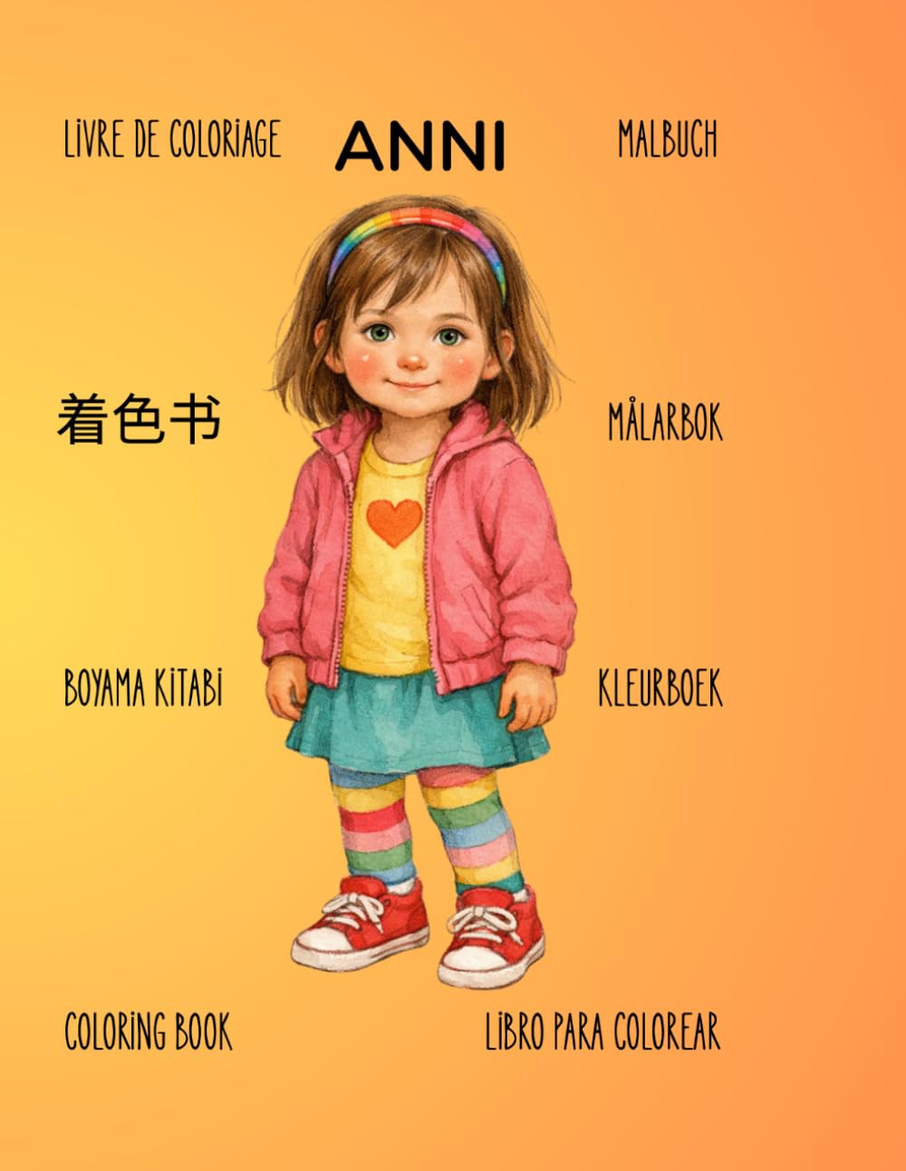 ANNI avec Mamie et Papi – Livre de coloriage – Vie quotidienne (3–6 ans): 28 coloriages simples et doux pour les jeunes enfants