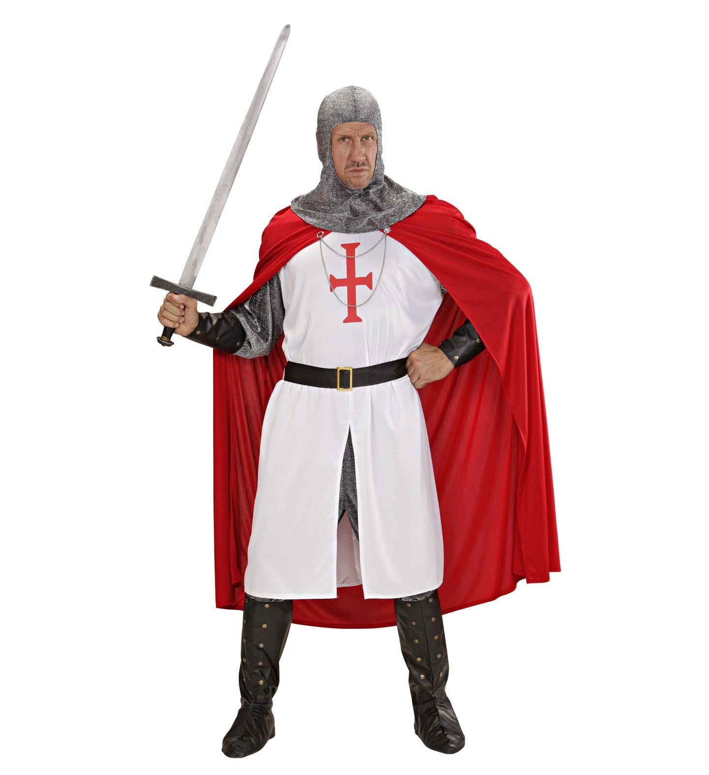 W WIDMANN MILANO Party Fashion - kostium krzyżowca, zbroja, żołnierz, średniowiecze, kostiumy karnawałowe