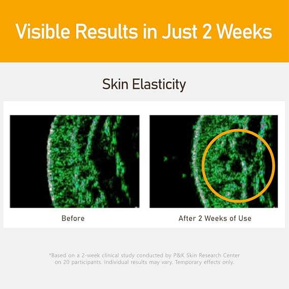 Elensilia 80% Collagen With Gold Peptides Eye Cream - Snail Secretion Filtrate + Matrixyl 3000 + Haloxyl For Wrinkles, Moisturizer - Korean Skin Care, 0.7 fl.oz (Pack of 1)