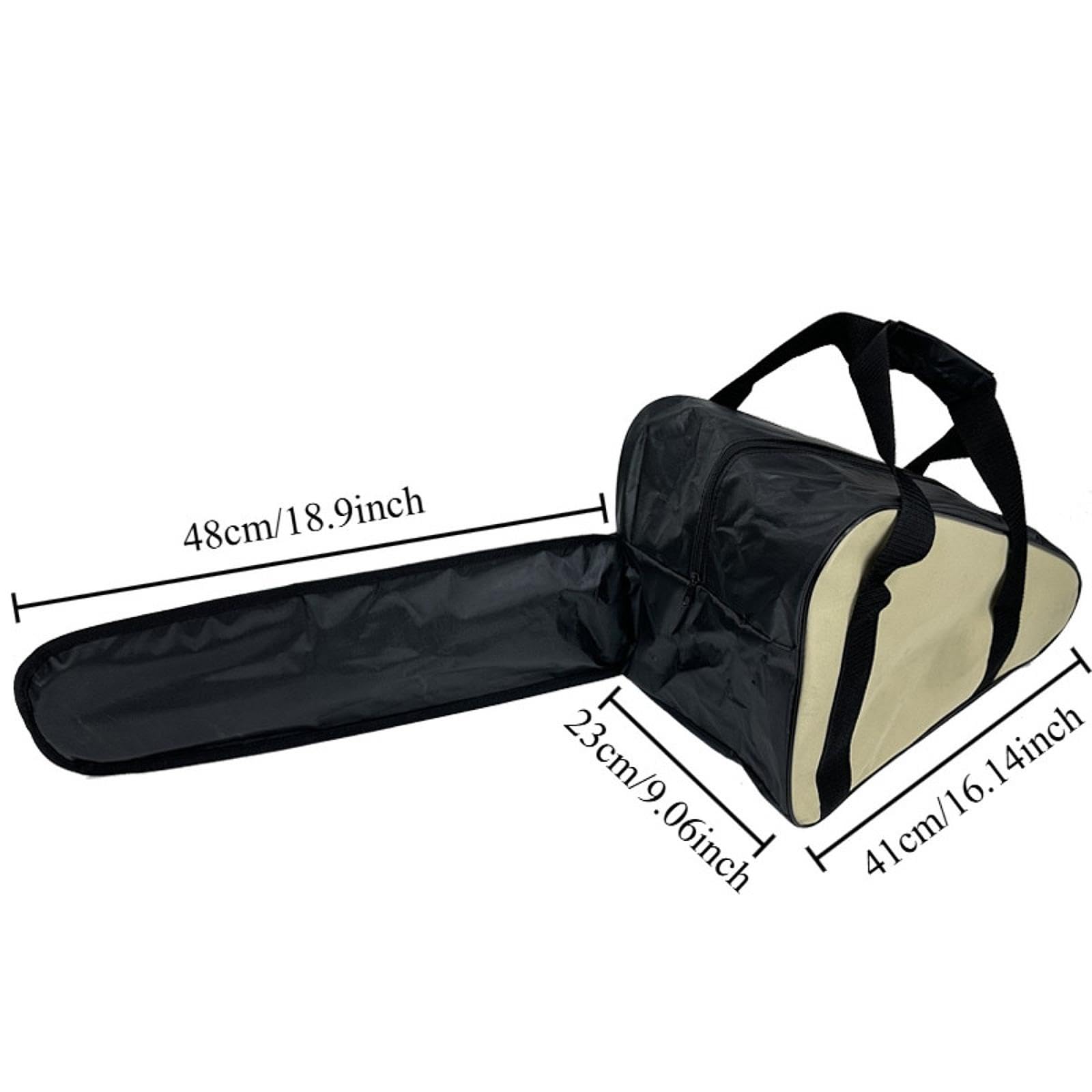 F Fityle Motosierras Carry de case de motos, Blanco Negro