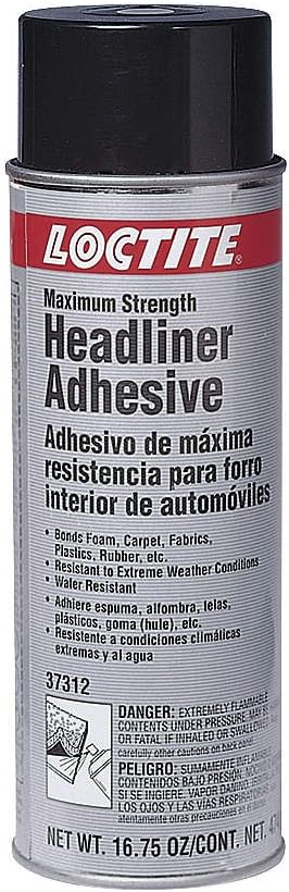 LOCTITE 37312 HEADLINER ADHESIVE 16.75 OZ. MAXIMUM STRENGTH [L4]