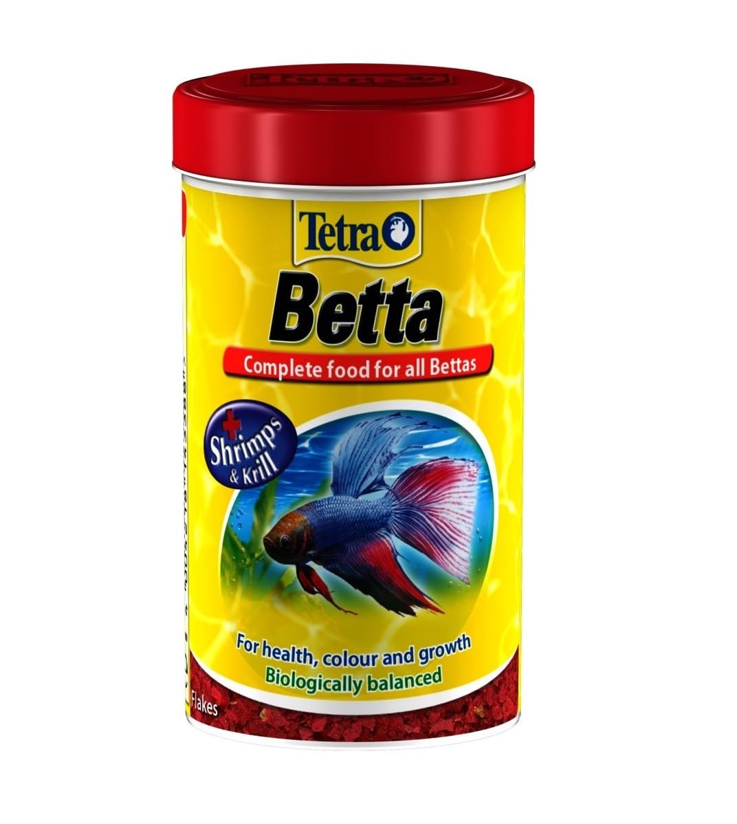 Tetra Betta, Complete Food for All Siamese Fighting Fish 100 ml, with Shrimps & Krill