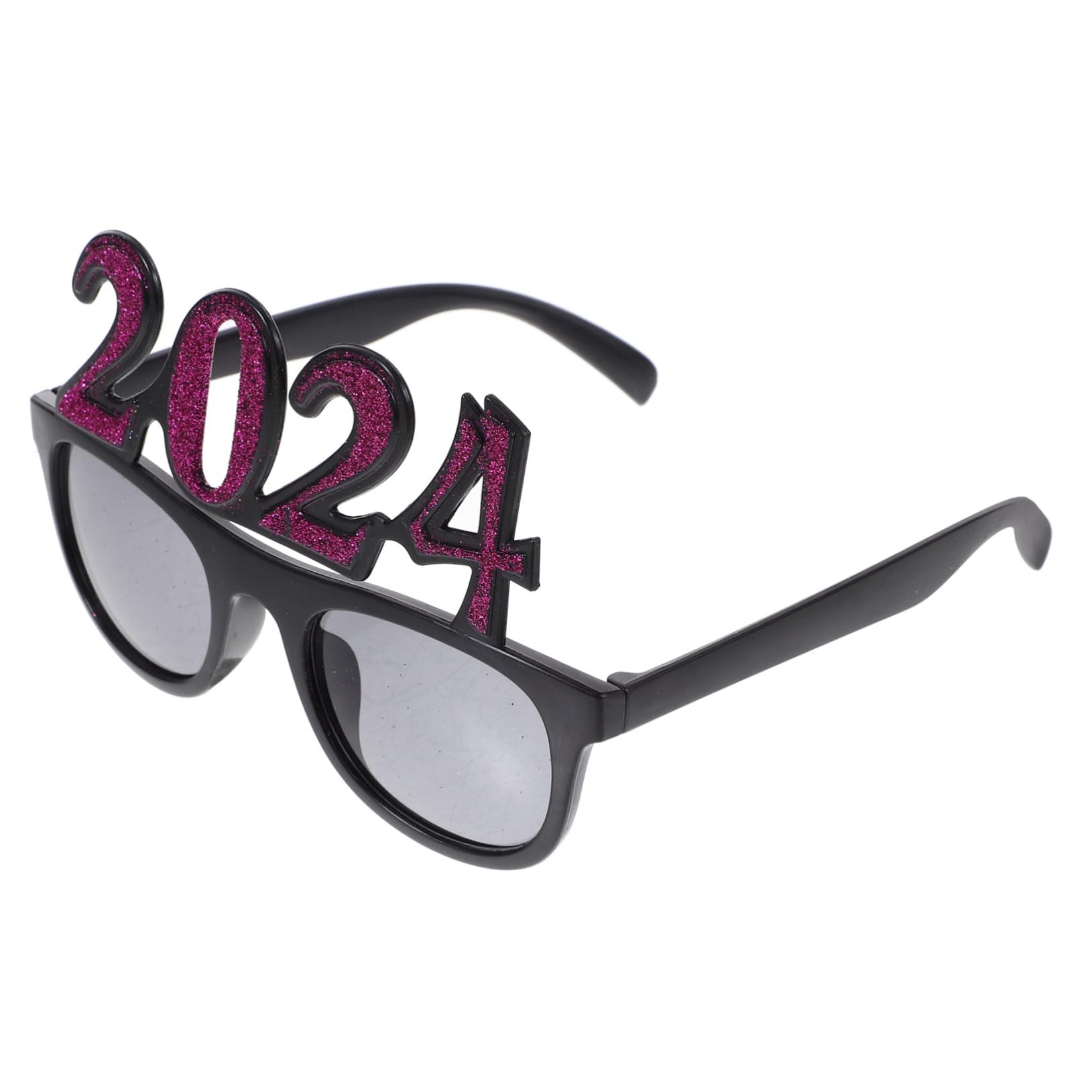 OKUMEYR Unique 2024 Number Design Digital Glasses for Party New Year's Party Props Stylish Photo Props