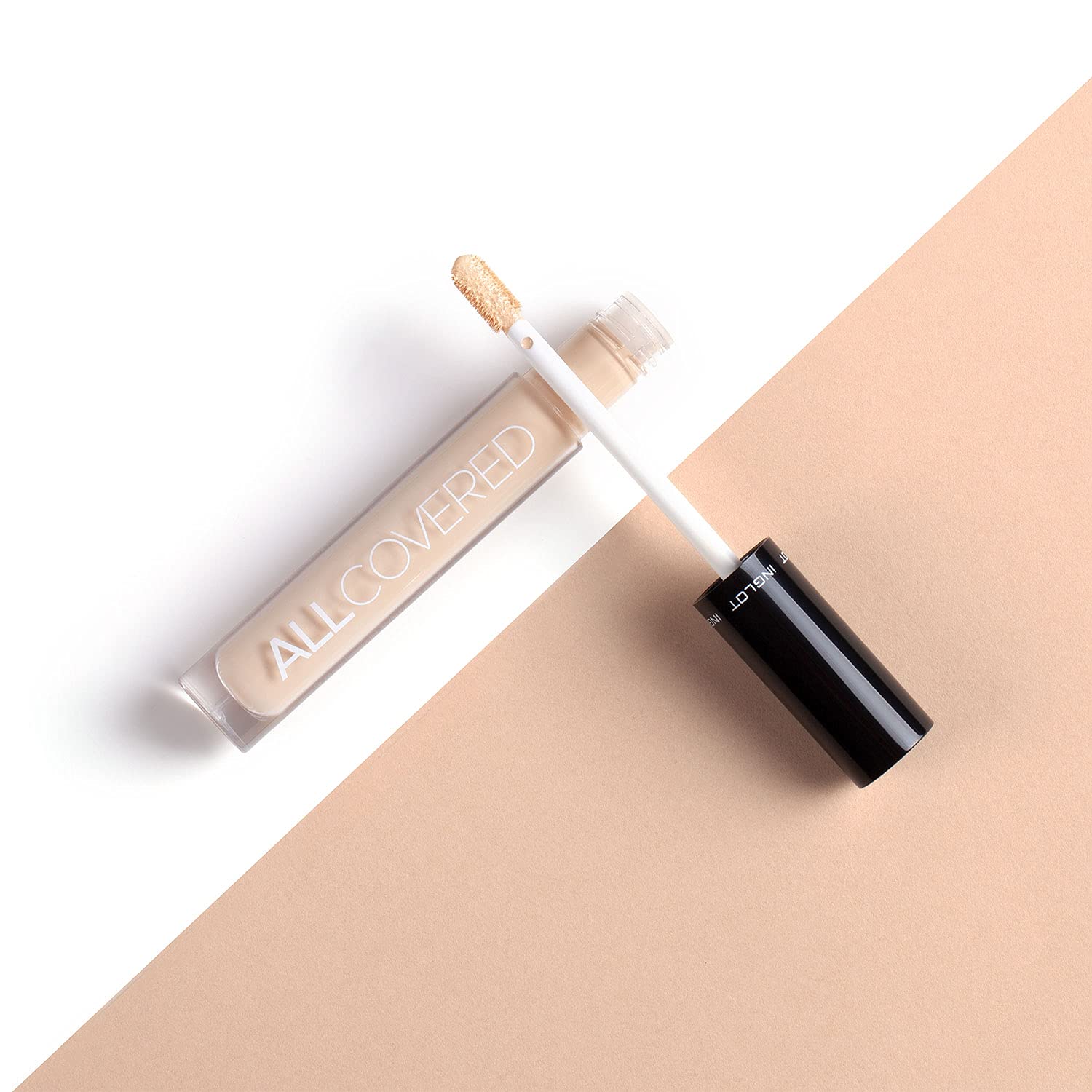 Inglot All Covered Under Eye Concealer, diseñado para la piel sensible bajo los ojos, fórmula impermeable y sedosa, 4,2 ml: 101