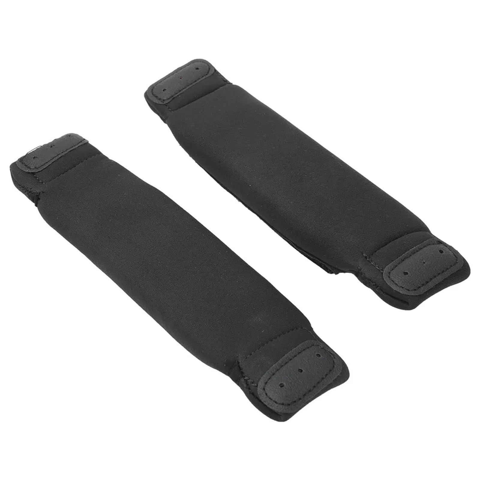 Lot de 2 sangles de pied noires pour planche de surf ou kitesurf