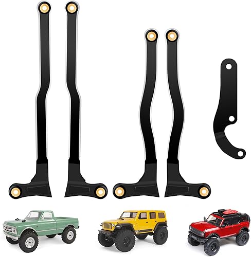 Miniatura 9 de McCue - Enlaces de mantis rezando a control remoto, enlaces de alta liquidación para Axial 124 SCX24 C10 JLU Bronco RC Crawler piezas de