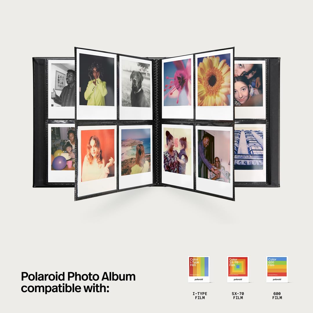 Amazon | Polaroid(ポラロイド) ポラロイド写真アルバム - 大 黒 (6368
