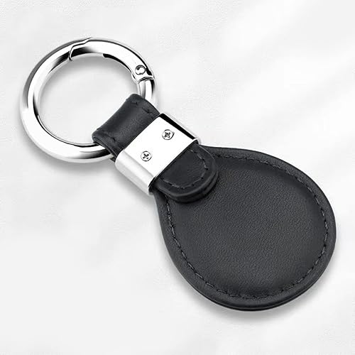 Miniatura 3 de Llavero automático, 2 llaveros de cuero de repuesto para automóvil, SUV, automóvil, unisex, para accesorios de automóvil