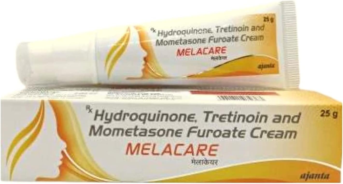 Ajanta Online Dubai Bazaar Melacare Cream For Face Melasma, hyperpigmentation, Dark spots, Skin Wrinkles, 25g
