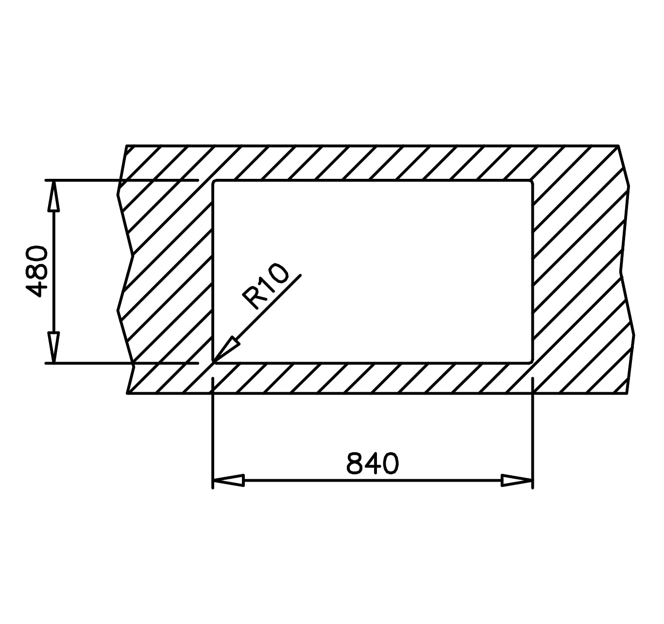 TEKA Fregadero Encastrado 1 Cubeta con Escurridor, Acero Inoxidable, 190mm Profundidad, 50cm Mueble, Universe 50 T-XP 1C 1E Plus