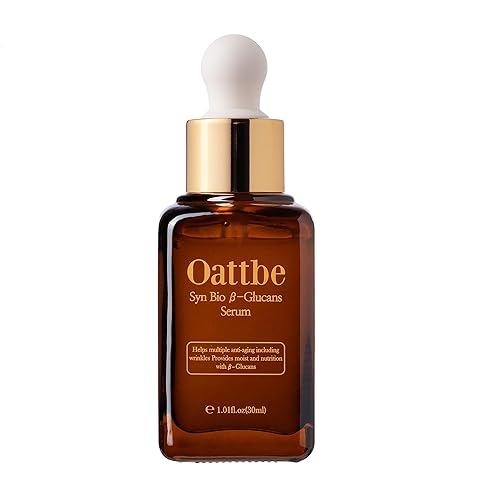 Syn Bio Beta Glucan Serum - Suero facial coreano de alta calidad con potentes activos naturales, 1.01 onzas líquidas