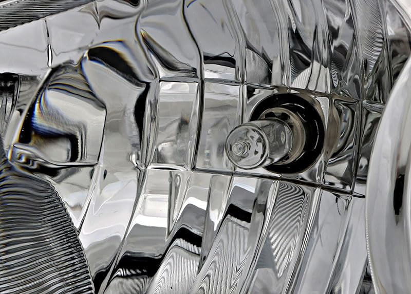 Silscvt Halogen Headlight Pair For Toyota Highlander 2011-2013 – Chrome Housing