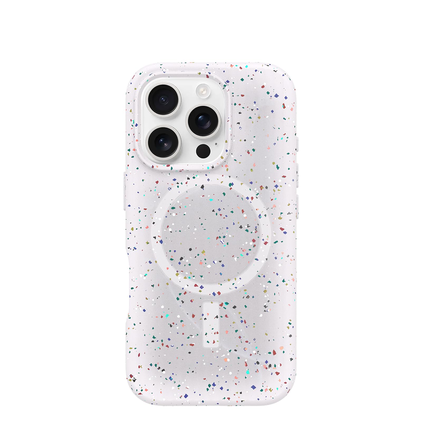 OtterBox Symmetry Series Core for MagSafe Hülle für iPhone 16 Pro, stoßfest, sturzsicher, ultraschlank, dünne schützende Hülle, 3X getestet nach Militärstandard, Weiß