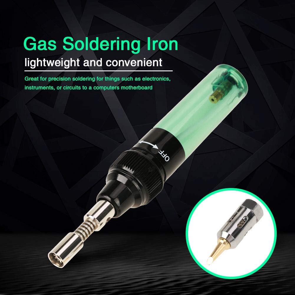 Sieraden soldeerset 1300 Celsius Butaan 4 In 1 Draagbare Soldeerbout, Kit Lassen Pen Brander Blow Torch Gas Soldeerbout, draadloze Butaan Tip Tool met warmteafvoer efficiënt