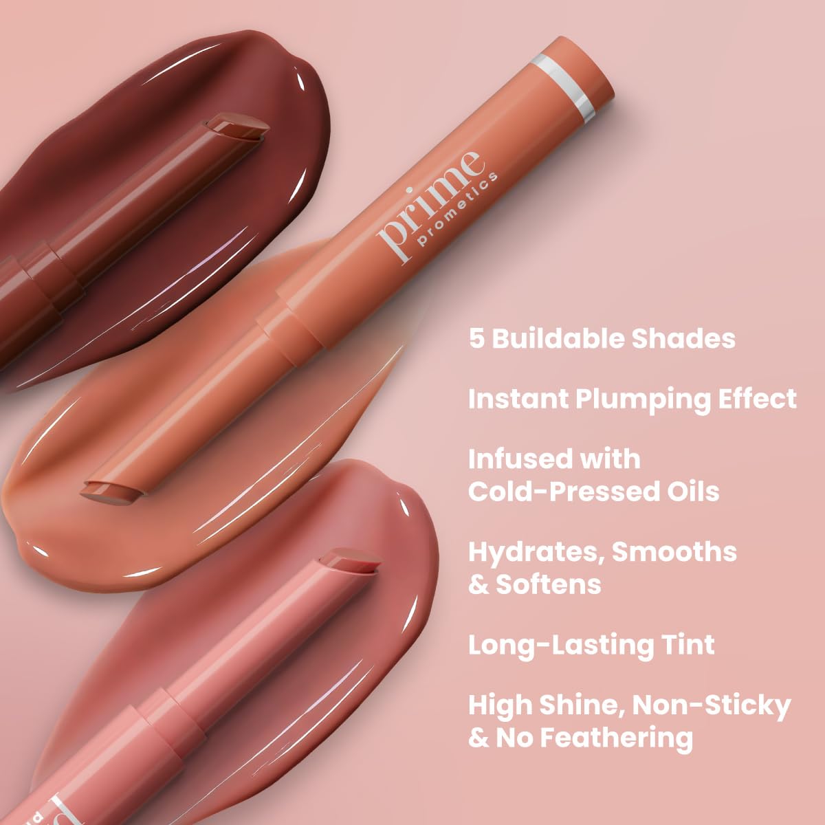 PRIME PROMETICS PrimeLip Plumping Lip Balm 3-in-1 Lip Color