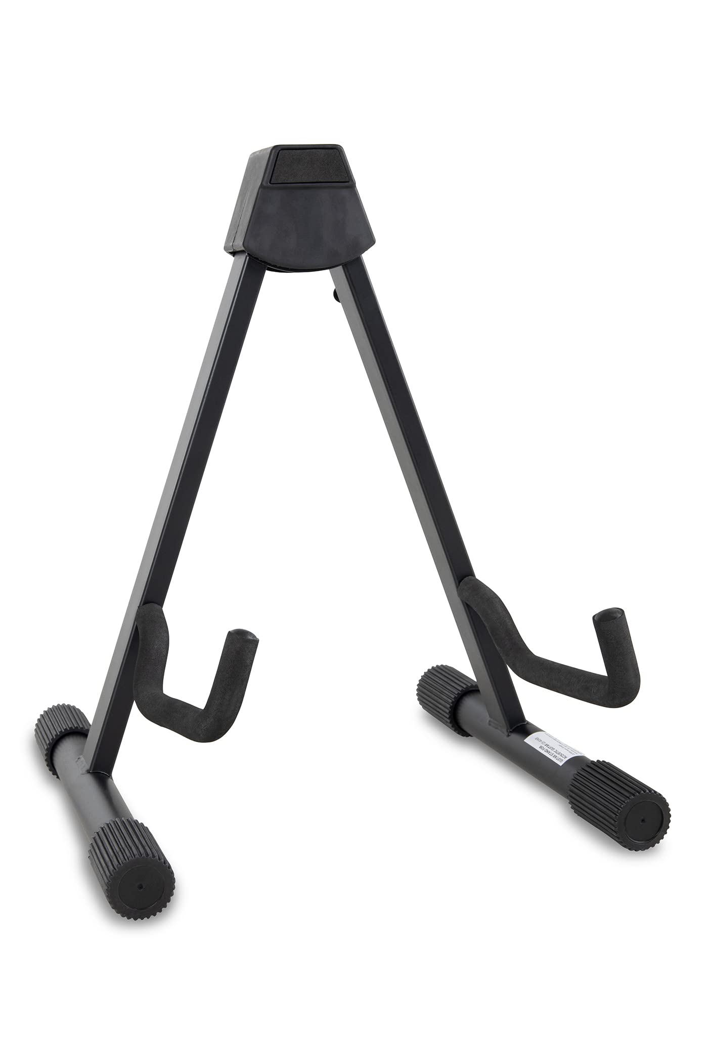 BSX 518102 A-Style stojak na gitarę (43 cm wysokości, regulowana szerokość) do gitary akustycznej