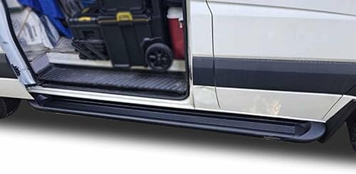 Miniatura 5 de Black Horse Transporter - Estribos negros compatibles con Sprinter 07-09 2500/3500|07-16 Sprinter 2500/3500|19-22 Benz Sprinter 1500|10-22 Sprinter