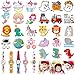 O-Kinee Tatuajes Temporales Infantiles, 210 Hojas Tatoos Pegatinas de 10 Series Estilos de Mezcla y Combinación, Regalo de Fiesta de Cumpleaños, Regalo de la escuela, Celebración Para Niños Niñas