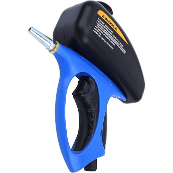 Pneumatic Sandblasting Gun with Nozzle Kit for Metal/Glass - Portable Blast Gun for Efficient Rust Removal Ideal for Industrial Applications and DIY